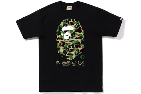 BAPE ABC Camo By Bathing Ape Tee Black/Green