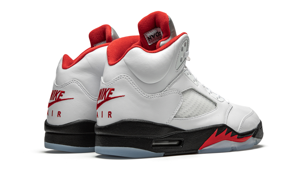 Air Jordan 5 Retro Fire Red Silver Tongue (2020)