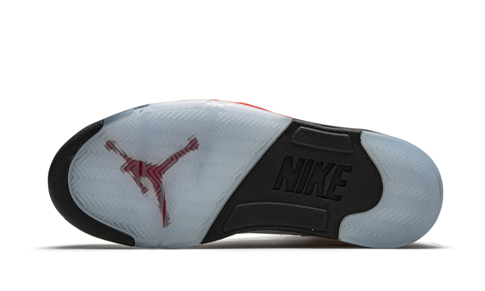 Air Jordan 5 Retro Fire Red Silver Tongue (2020)