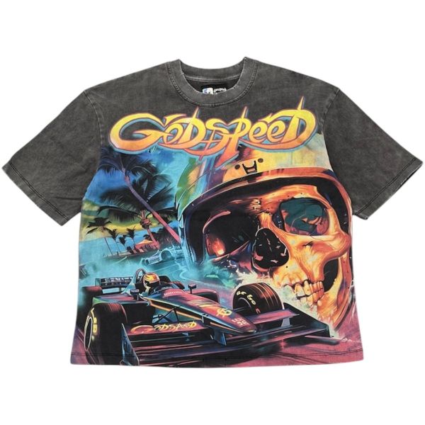 GODSPEED "F1 Dreams" T-Shirt (Grey Wash)
