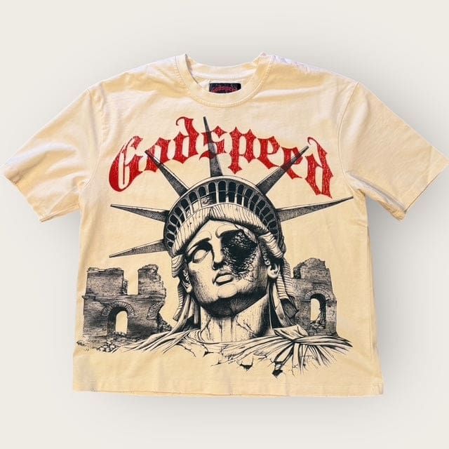 GODSPEED R-O-M-E Bone T-Shirt