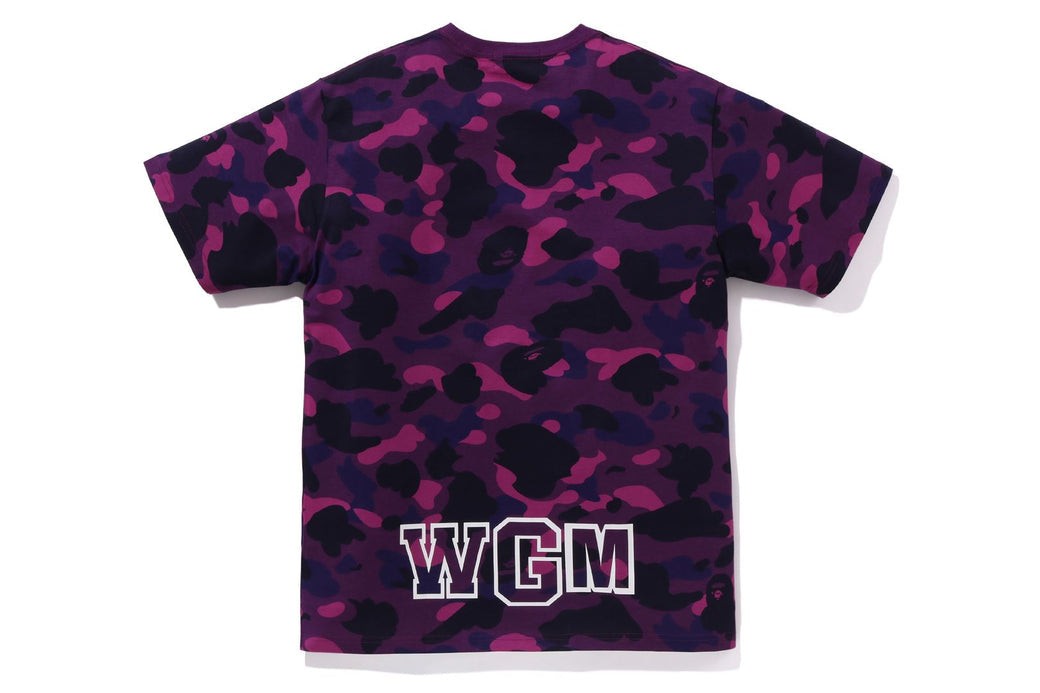BAPE Color Camo Shark Tee Purple