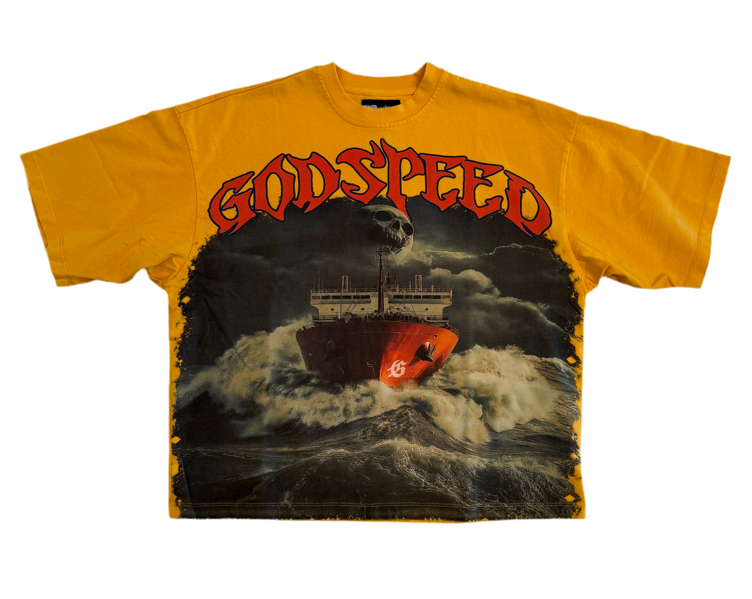 Godspeed Sea Sick T-Shirt "Yellow"