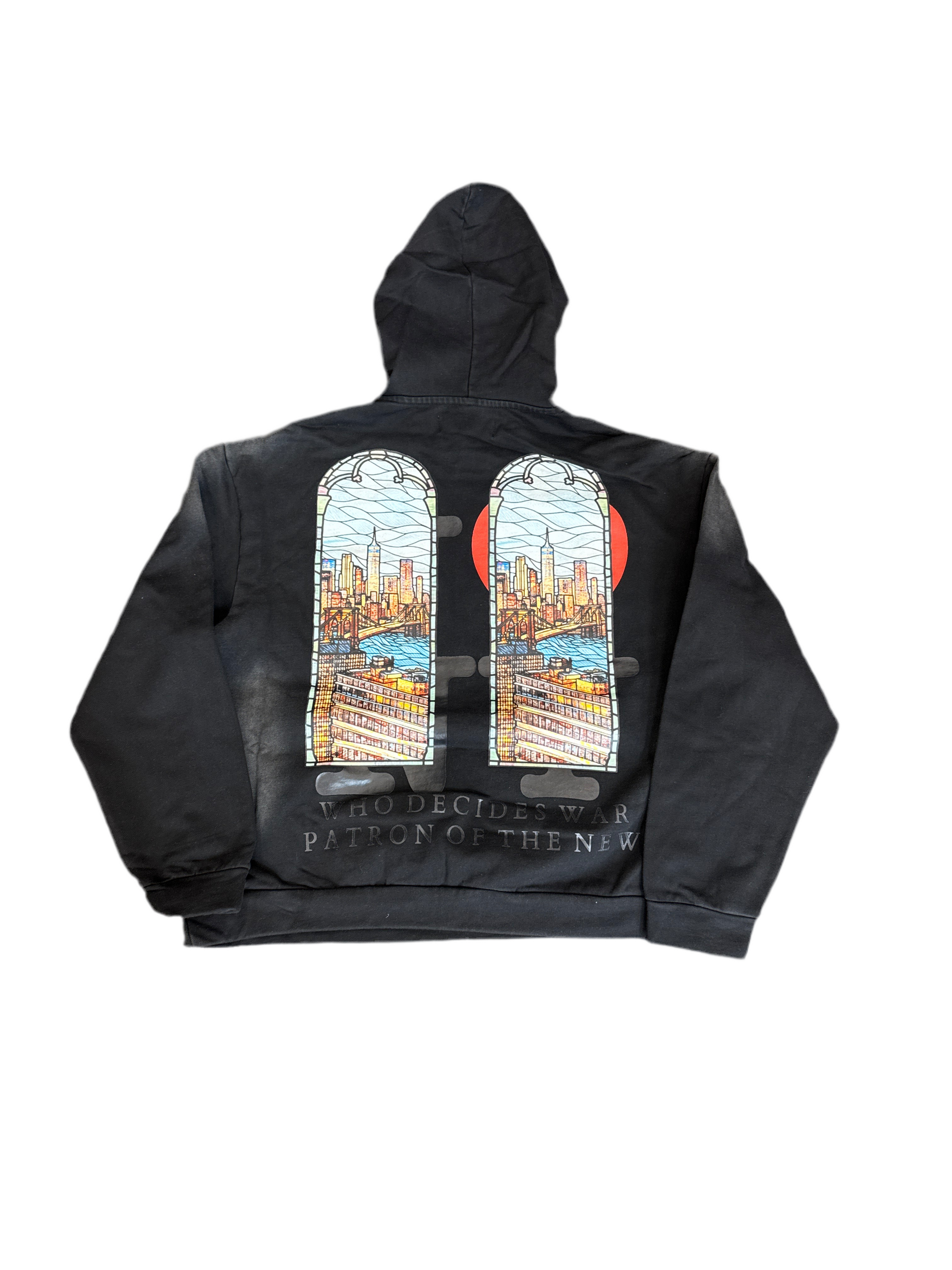 Who Decides War x POTN Hooded Pullover Coal