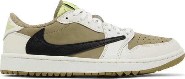 Air Jordan 1 Retro Low Golf Travis Scott Neutral Olive
