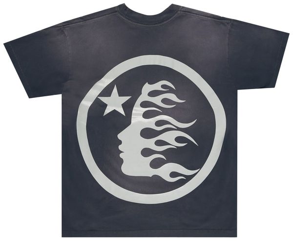 Hellstar Gel Sport Logo T-shirt Black/Blue