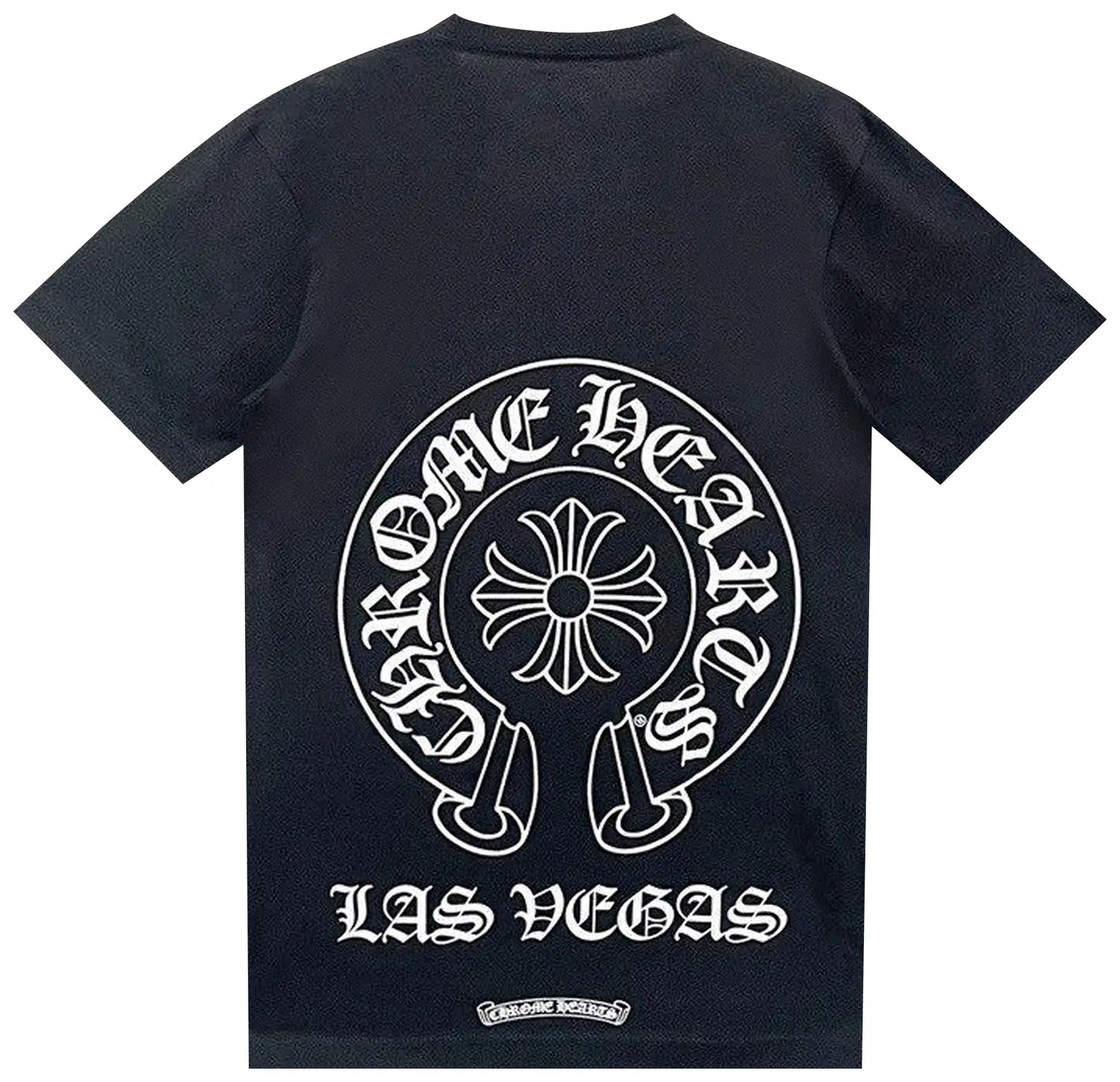 Chrome Hearts Las Vegas Exclusive Horseshoe Logo Pocket T-Shirt 'Black'