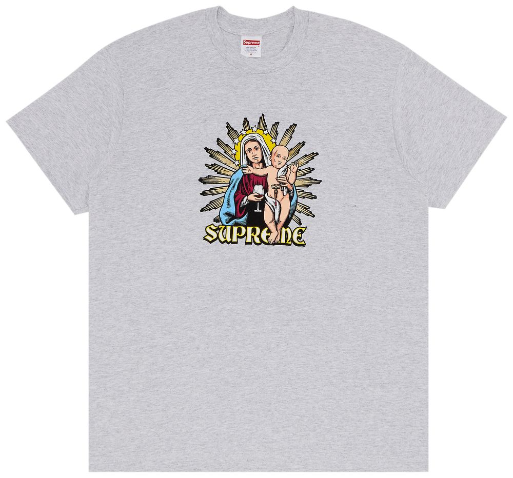 Supreme Blood Tee Ash Grey
