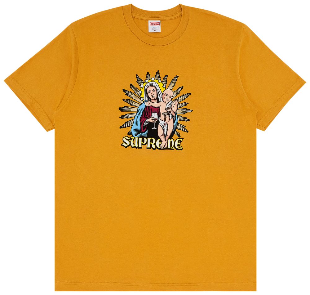 Supreme Blood Tee Mustard