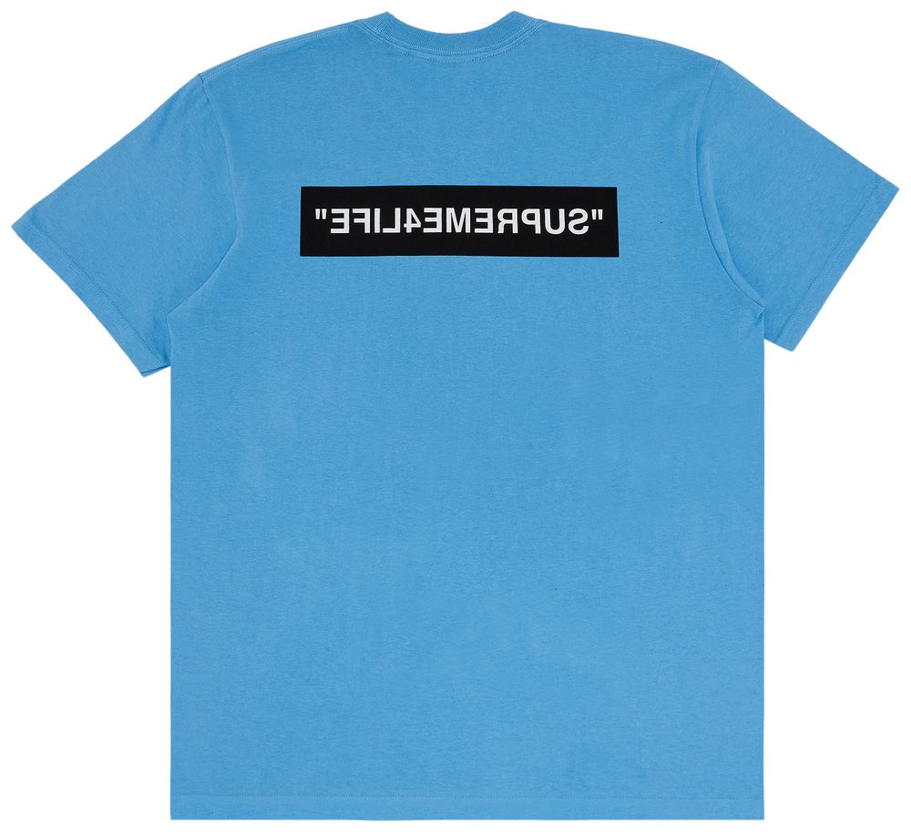 Supreme 4 Life Tee Bright Blue