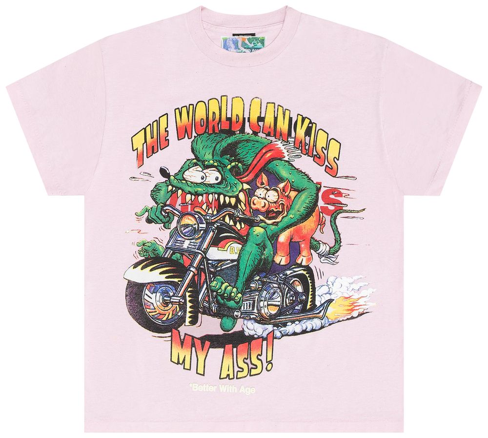 Better With Age Kiss Tee Multi