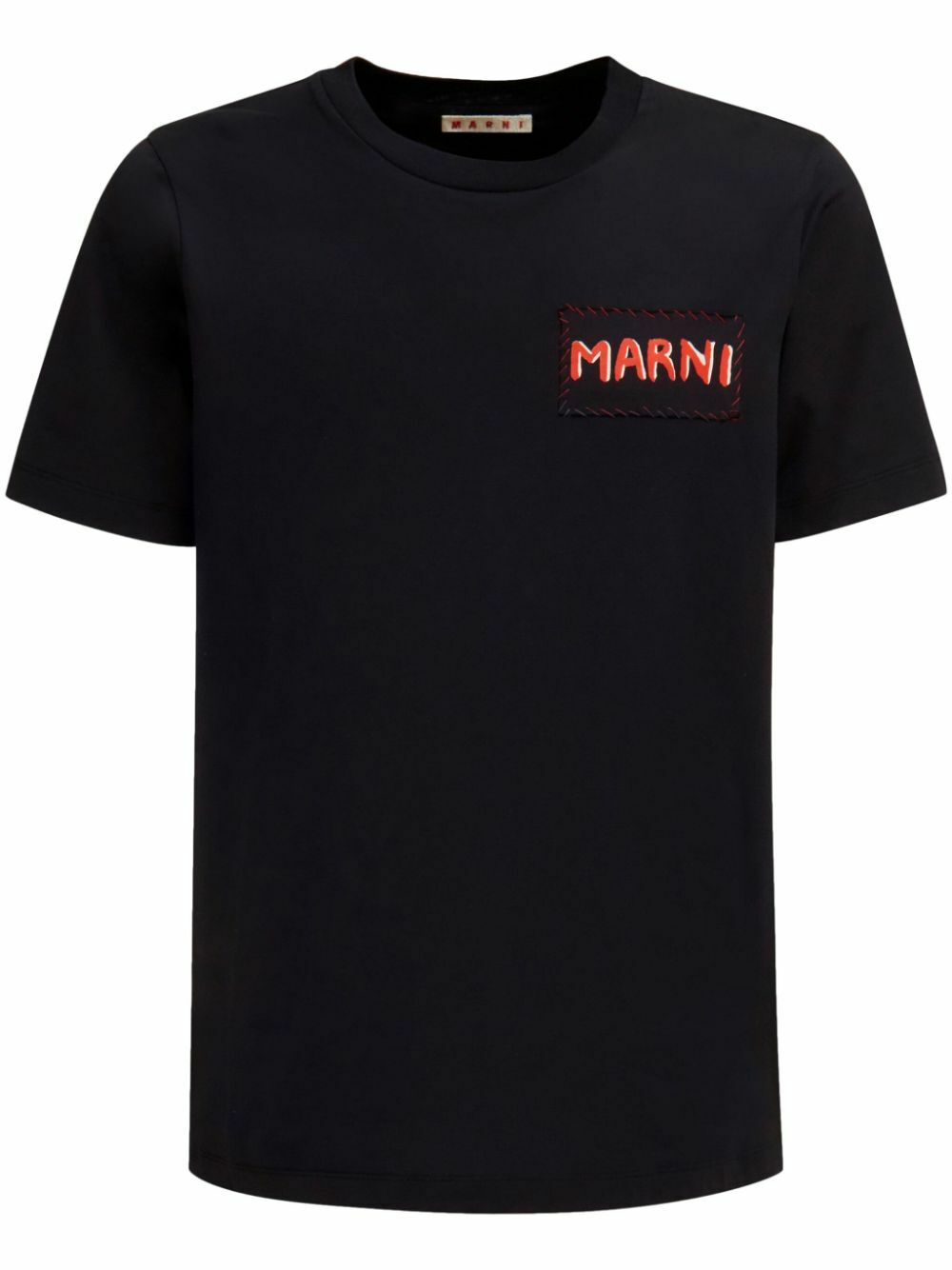 Marni Stitch T-Shirt Black/Red