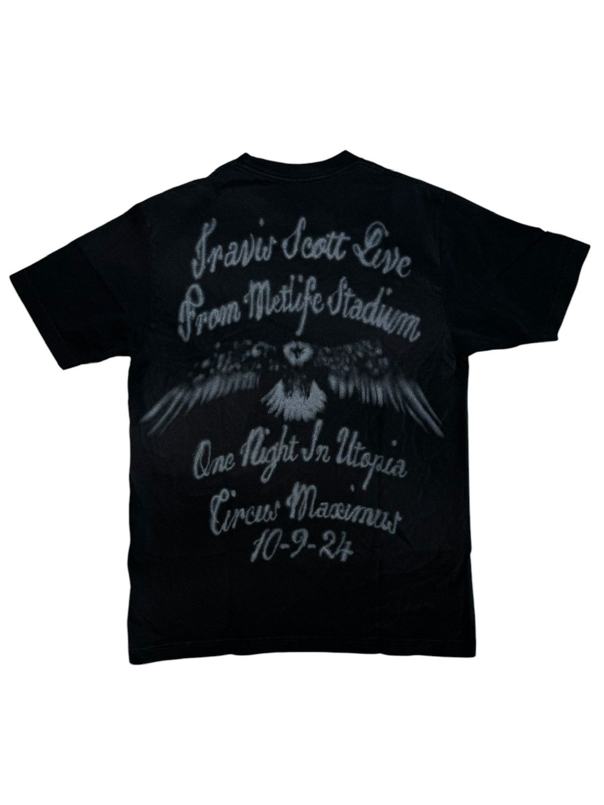 Travis Scott MetLife Tee III Black