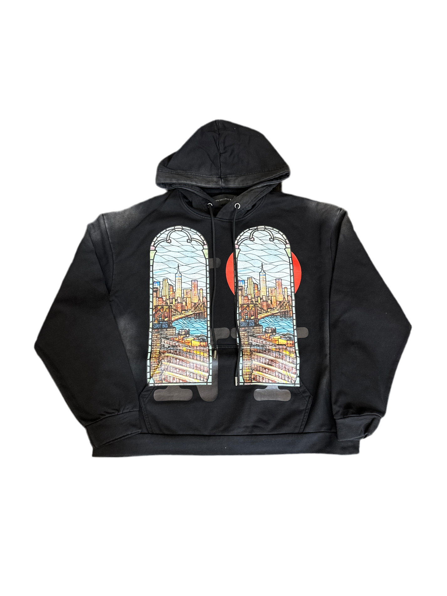 Who Decides War x POTN Hooded Pullover Coal
