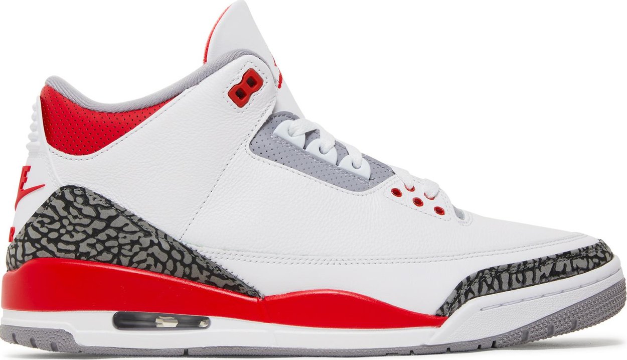 Air Jordan 3 Retro Fire Red (2022)