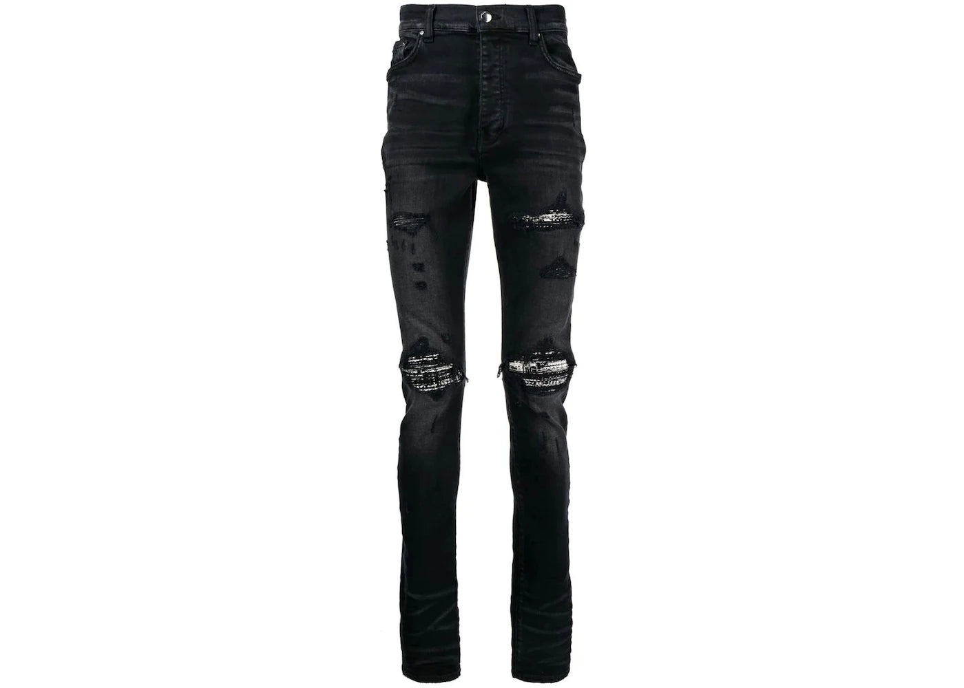 AMIRI Boucle MX1 Skinny Jeans Indigo Black