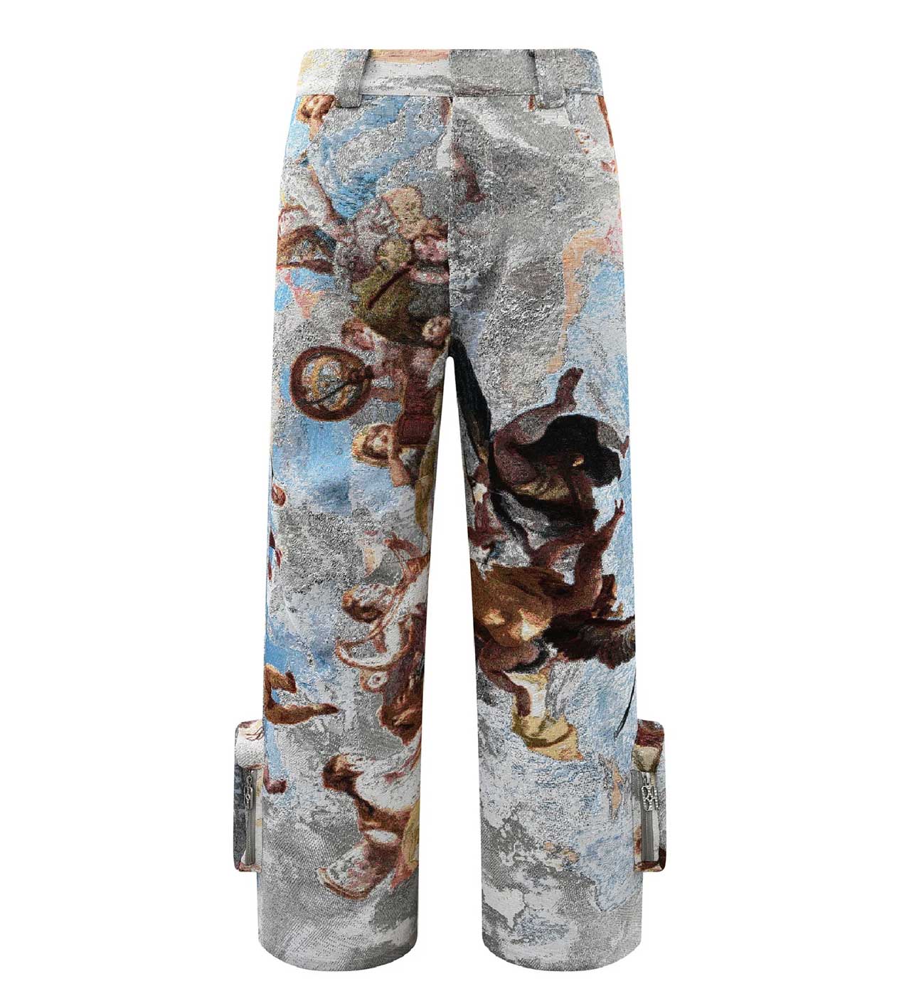 Birth of Royal Child Pozzoartistic Jacquard Cargo Pants