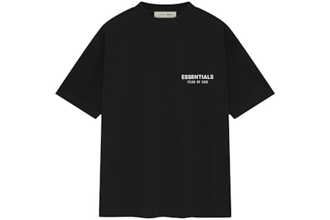 Fear of God Essentials Classic Short Sleeve Tee Jet Black