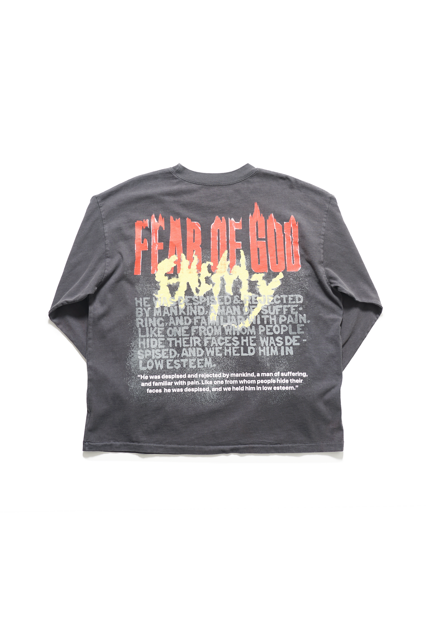 RRR123 LOOK, ITS THE ENEMY LS VINTAGE BLACK