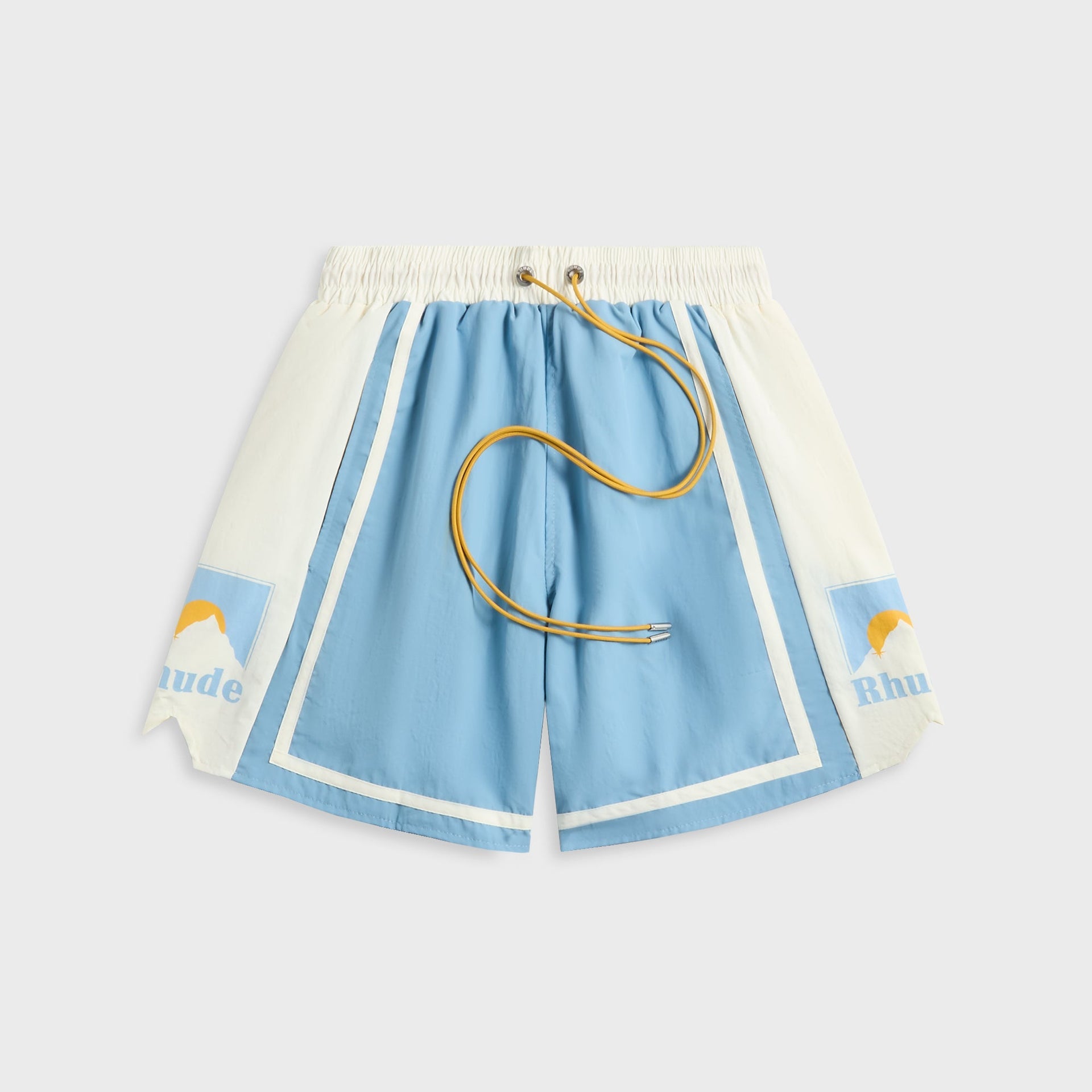 Rhude Moonlight Shorts Powder Blue / Off White