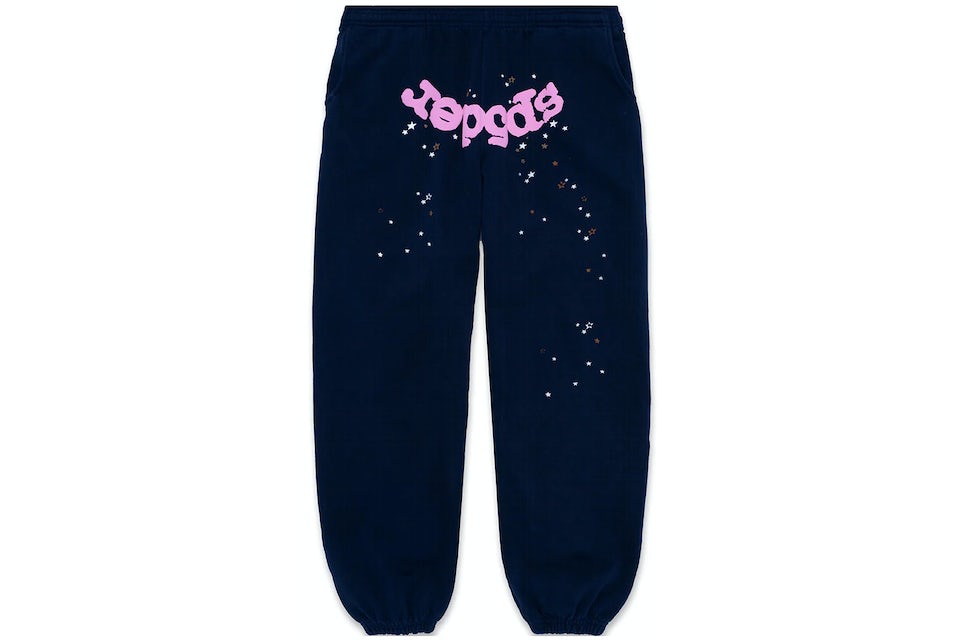 Sp5der Atlanta Sweatpants Navy