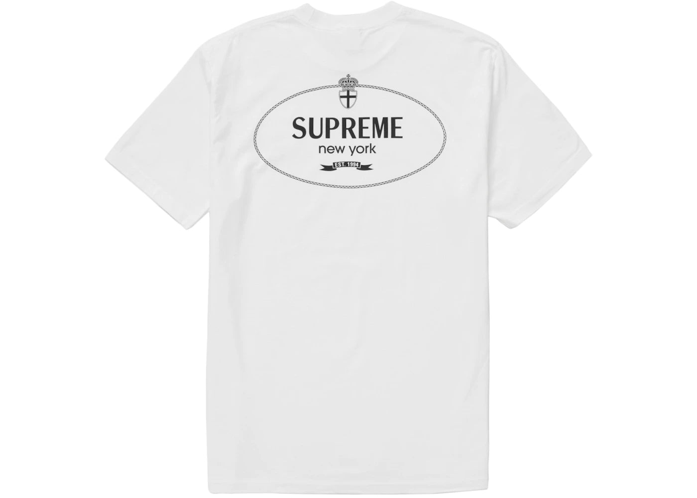 Supreme Crest Tee White