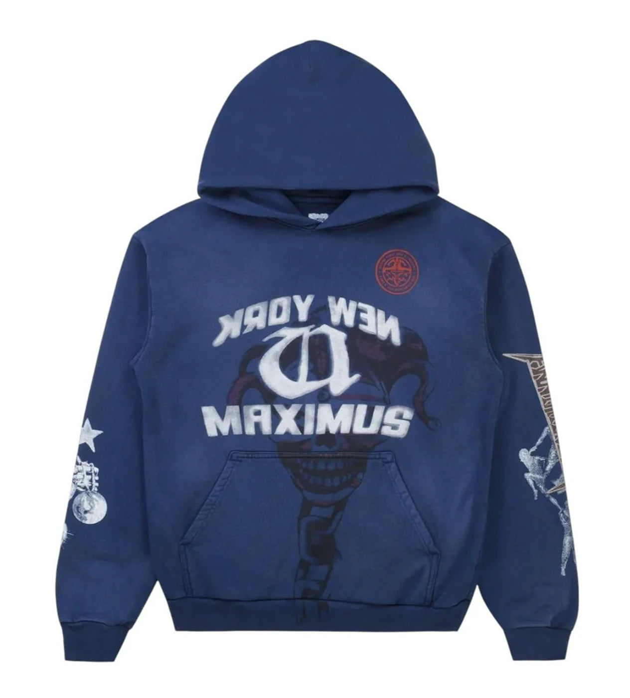 Travis Scott Met Life Hoodie I Washed Blue