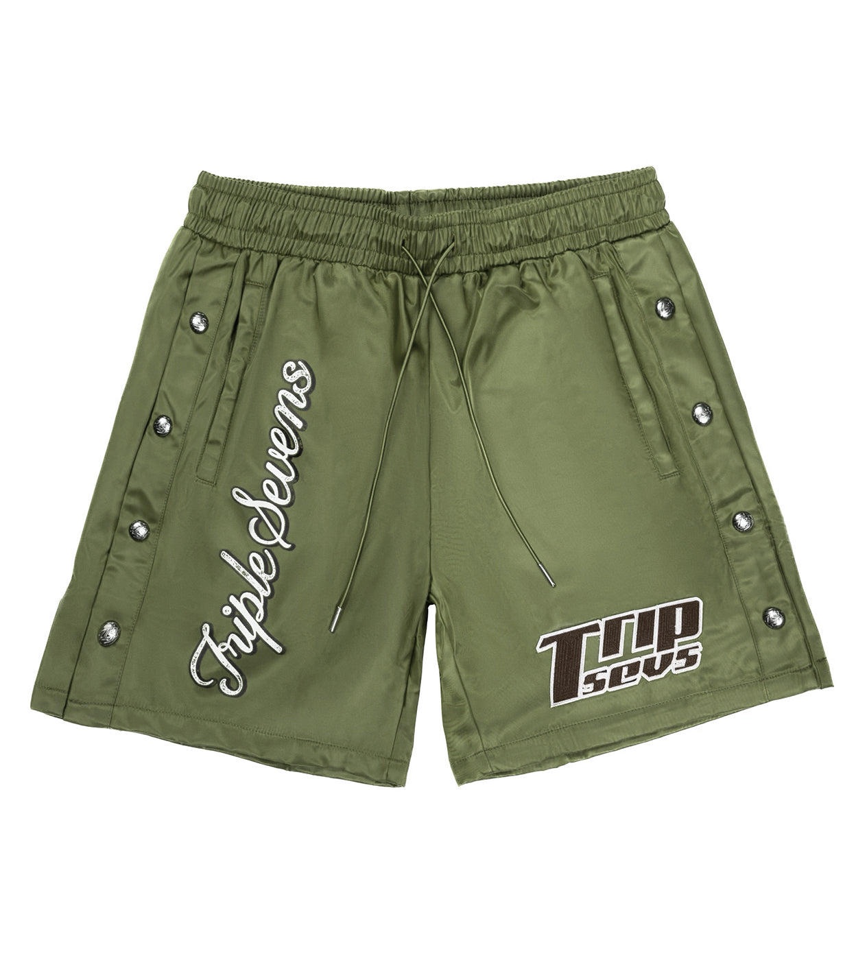 Triple Sevens Nylon Shorts Green