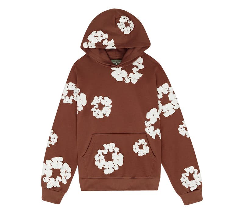 Denim Tears Cotton Wreath Sweatshirt Brown