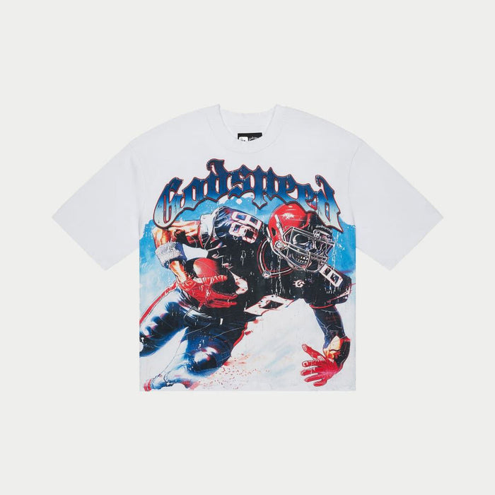 GODSPEED Endzone-T-Shirt-White