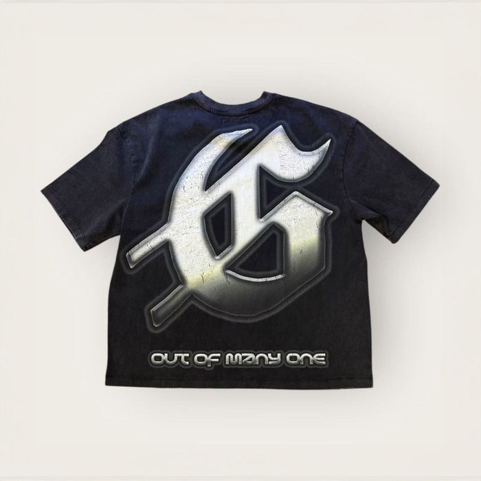 GODSPEED Sunken-Liberty-2-Black Wash T-Shirt