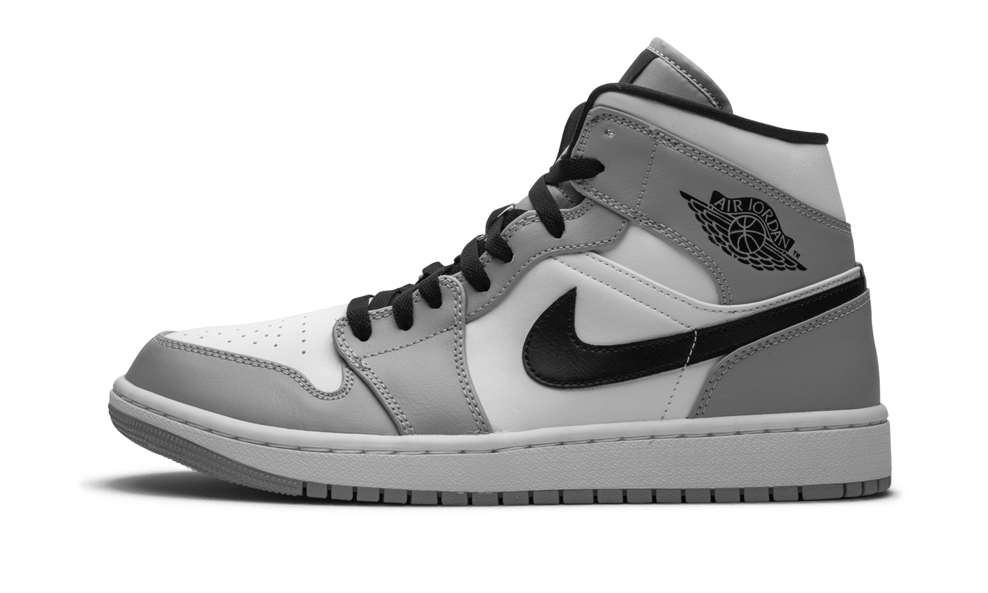 Air Jordan 1 Mid "Light Smoke Grey"