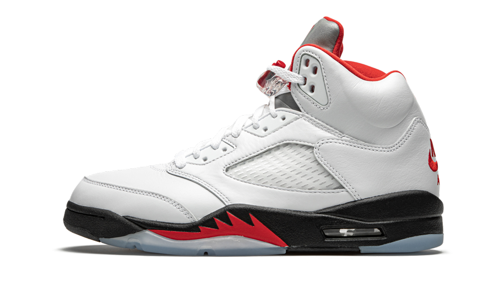 Air Jordan 5 Retro Fire Red Silver Tongue (2020)