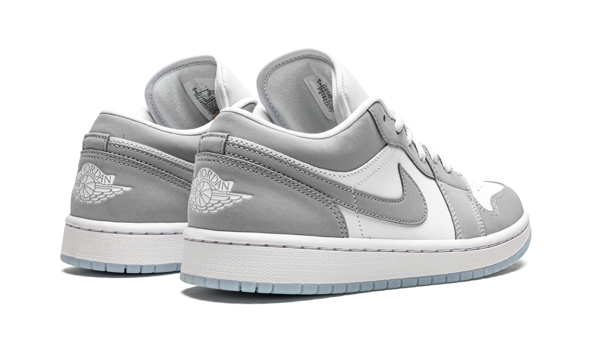 Air Jordan 1 Low “White / Wolf Grey” WMNS
