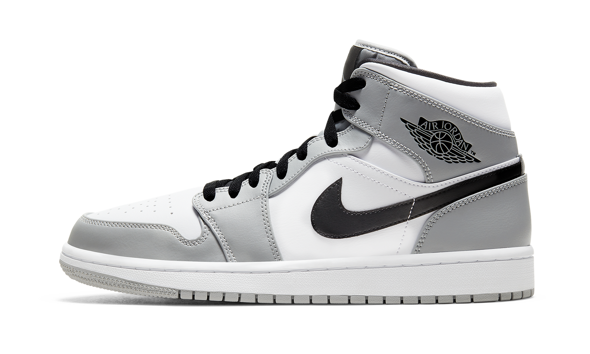 Air Jordan 1 Mid "Light Smoke Grey"