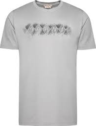 Marni Logo Diamond Print T-Shirt Grey
