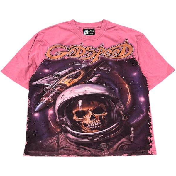 GODSPEED "Space Traveler" T-Shirt (Pink)