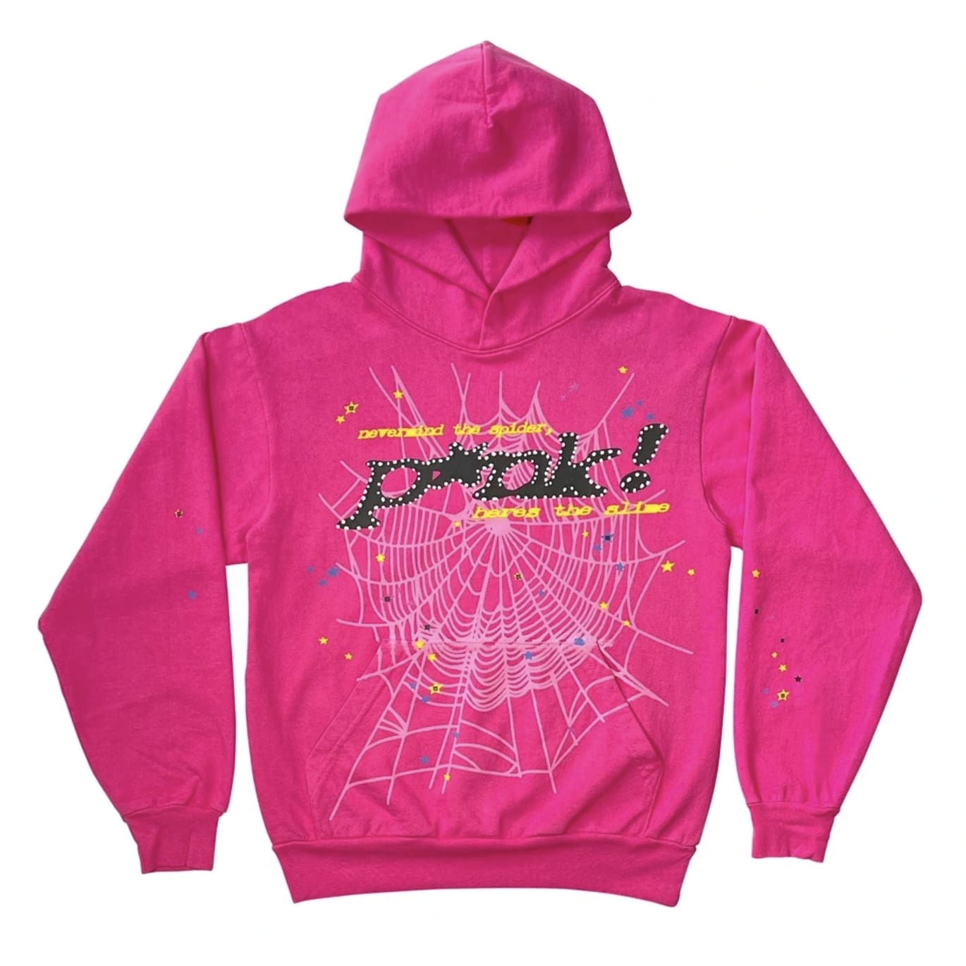 Sp5der Worldwide Hoodie Pink