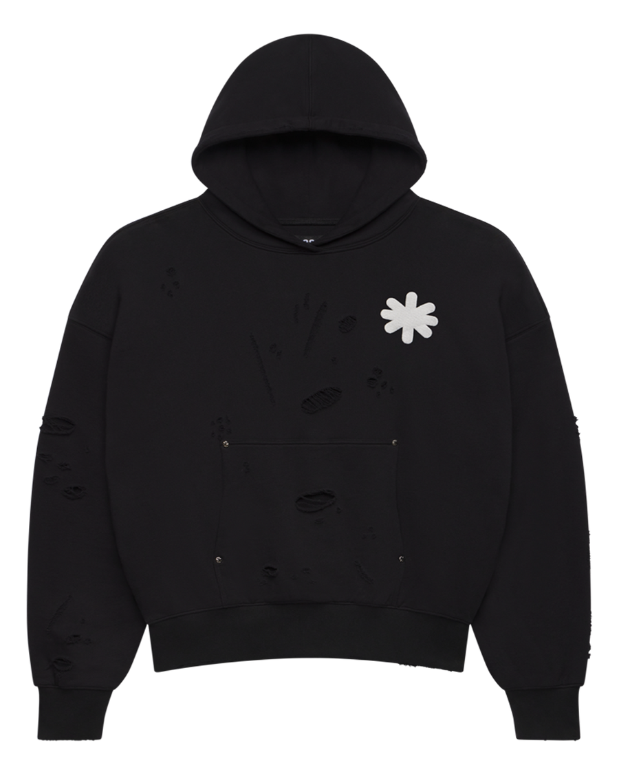 LOSTSHDWS DSTRY DBL LAYER LOGO HOODIE